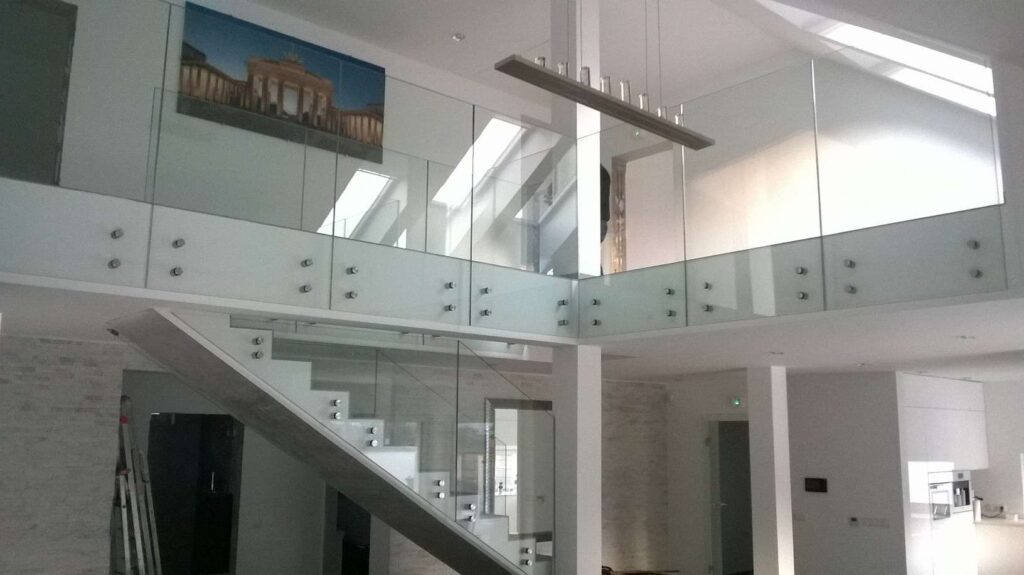 Balustrady ze szkła