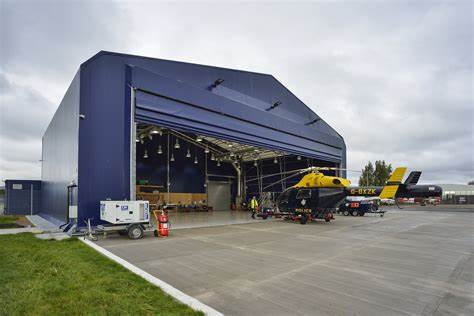 Budowa hal hangaru