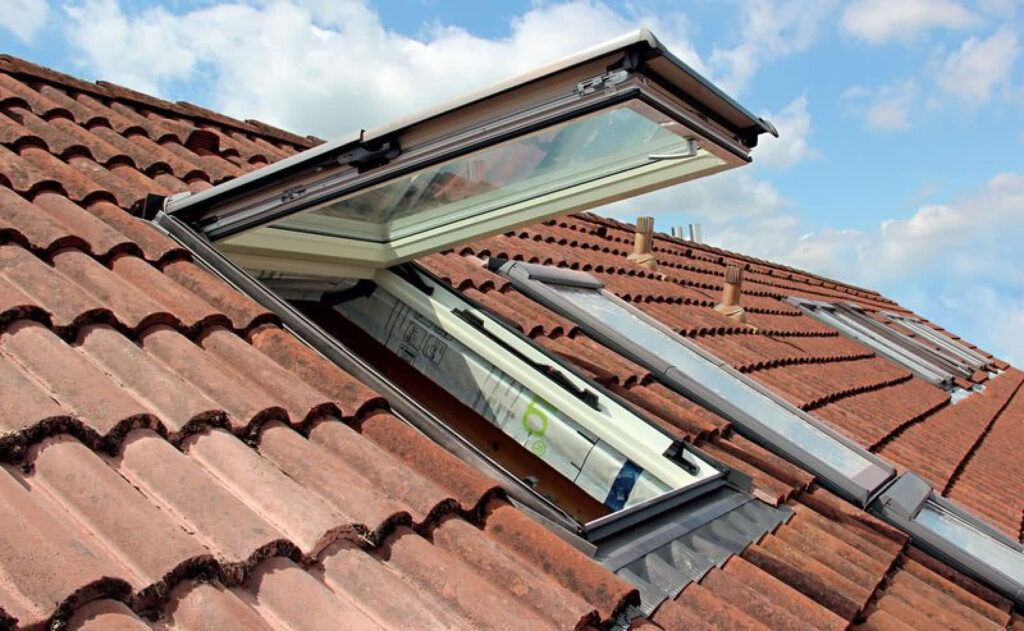 Stosowanie okien dachowych