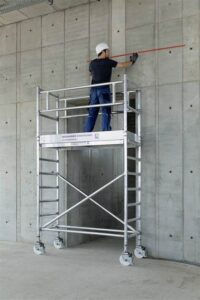 Techniczne wymagania dotyczące aluminiowych przejezdnych rusztowań