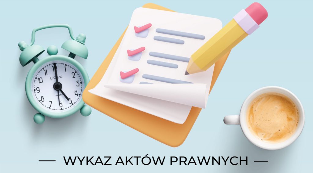 wykaz aktow prawnych i norm maj 2026