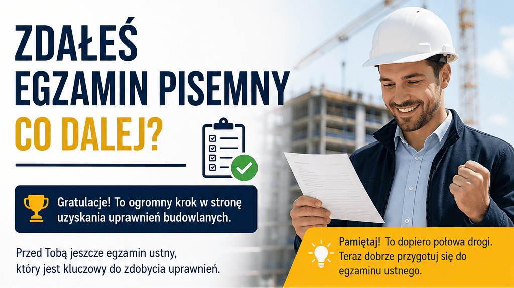 egzamin pisemny na uprawnienia budowlane 2m