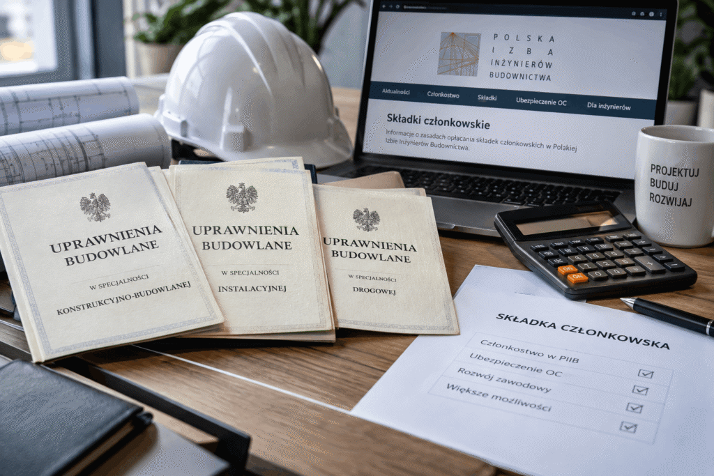 kilka specjalności uprawnień budowlanych