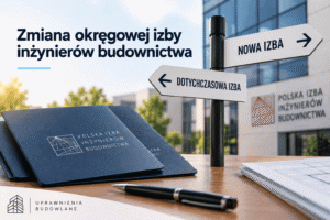 zmiana okręgowej izby inżynierów budownictwa
