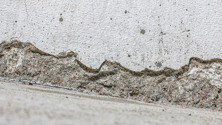 Uszkodzenia struktury betonu