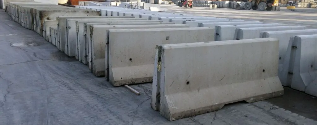 Przyczółki betonowe nieuzbrojone